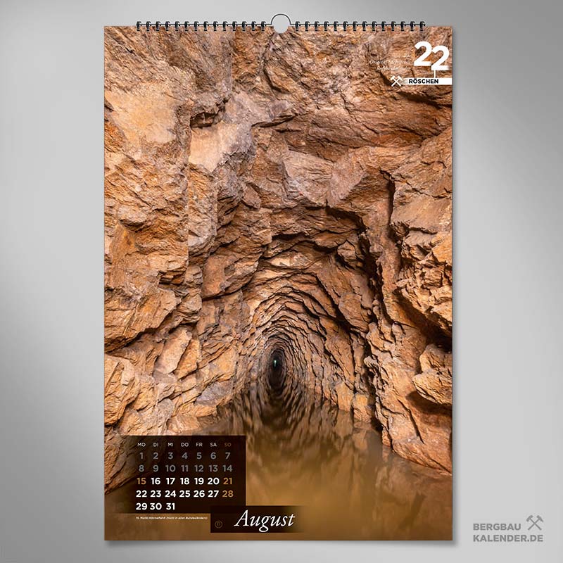 Bergbaukalender 2022 - August B