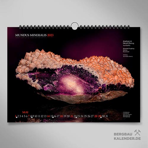 Mineralienkalender MUNDUS MINERALIS 2023 - Mai