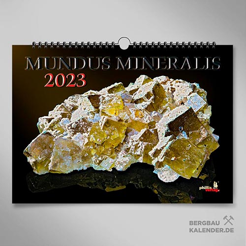 Mineralienkalender MUNDUS MINERALIS 2023 - Titel
