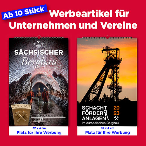 Bergbaukalender als Werbgeschenk