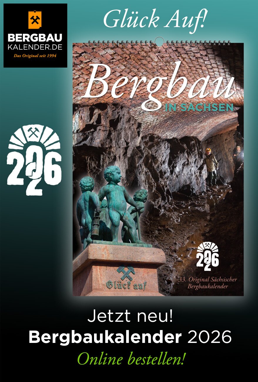 Bergbaukalender 2026 - Jetzt online bestellen.