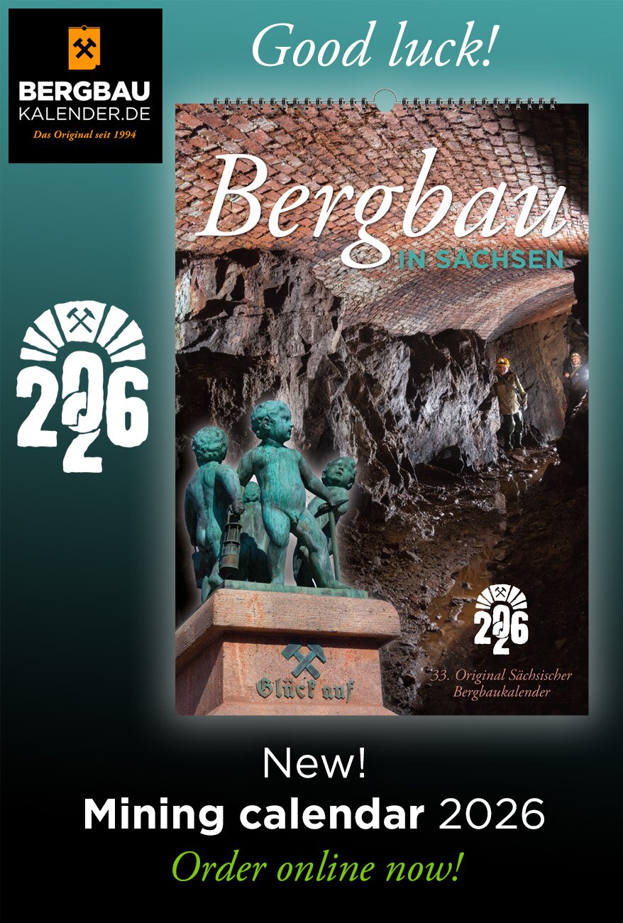 Mining calendar 2026 - Order online now.