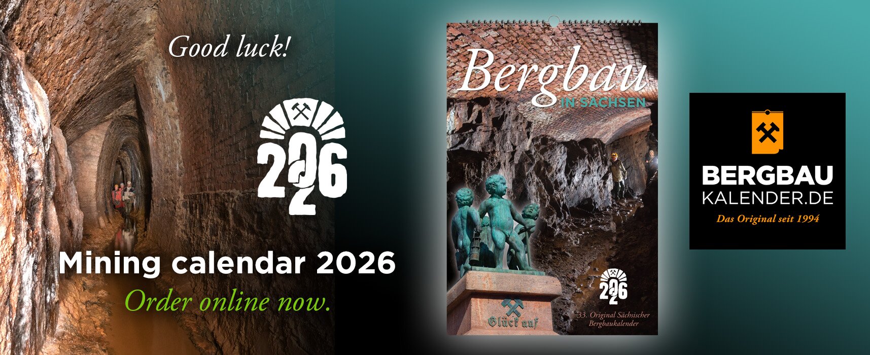 Mining calendar 2026 - Order online now.