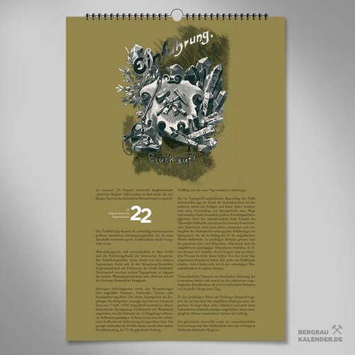 29. Bergbaukalender Sächsischer Bergbau 2022