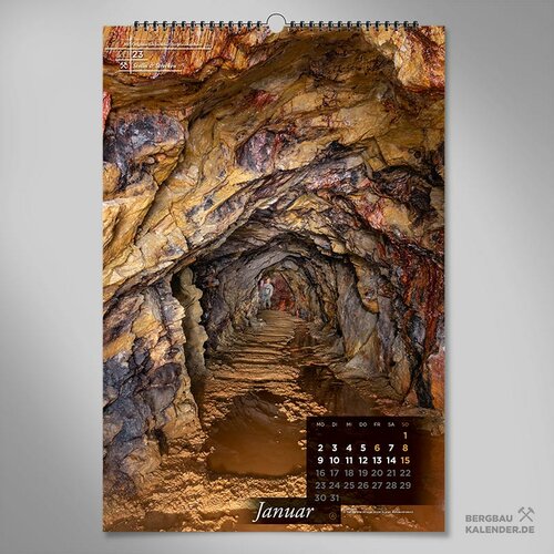 30. Bergbaukalender 2022: Jubiläumsausgabe des beliebten Wandkalenders zum historischen Bergbau in Sachsen