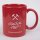 COFFEE MUG - Glück Auf! - red