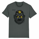 T-Shirt BERGMANN - Unisex - Biobaumwolle anthrazit - 8...