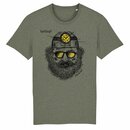 T-Shirt BERGMANN - Unisex - Biobaumwolle Khaki - 8 Größen...