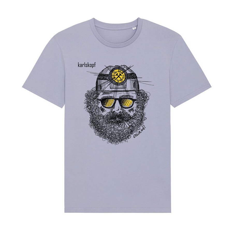 BERGMANN T-shirt - Unisex - Organic cotton Lavender
