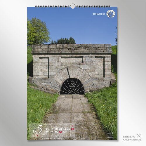 31st Mining Calendar Saxon Mining 2024 / Wall Calendar