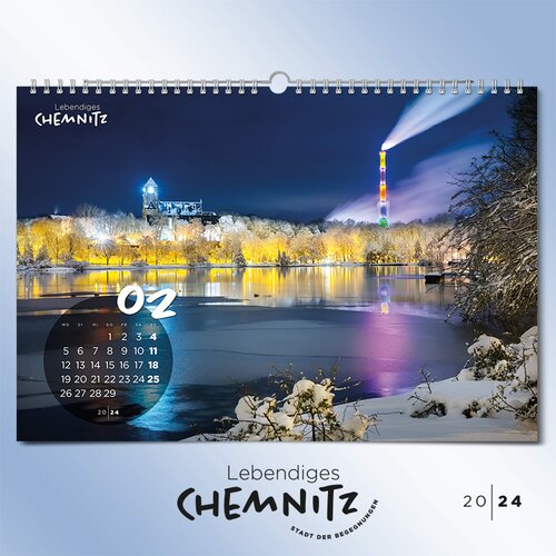 Kalender Chemnitz 2024 - Lebendiges Chemnitz Stadt der Begegnungen