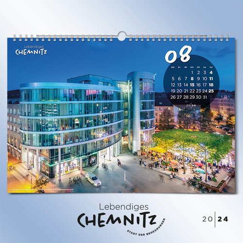 SALEKalender Chemnitz 2024 - Lebendiges Chemnitz Stadt der Begegnungen