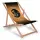 Garden deck chair Miner Underground - Good luck!