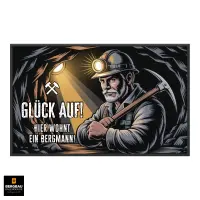 rutschfeste Fußmatte für Eingangstür mit...