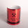 Ceramic mug, red mirror finish with mining motif Mountain parade - Good luck!