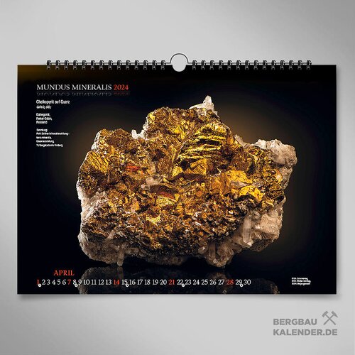 Mineralienkalender MUNDUS MINERALIS 2023