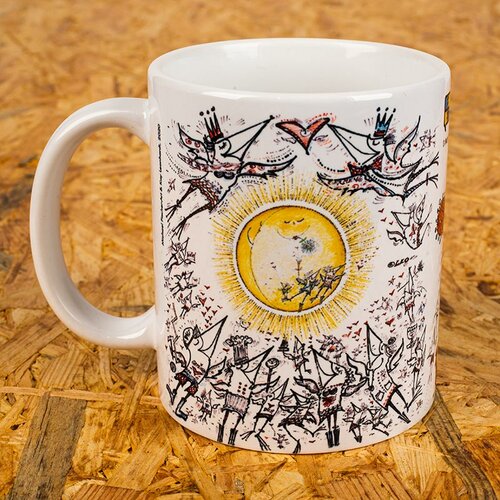 Kaffeebecher - Gemeinsam durch die Corona-Krise - Künstlersammeltasse von GERMENS gezeichnet von Michael Fischer-Art und Kay LEO Leonhardt